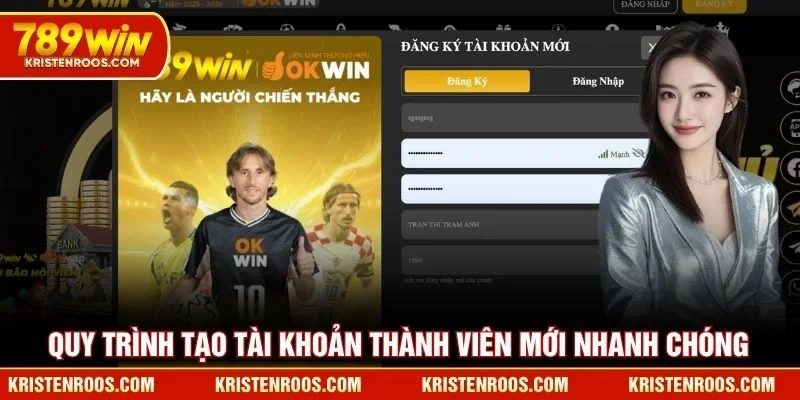 Đăng Ký 789WIN - Quy Trình Tạo Tài Khoản Thành Viên 4 Quy trình tạo tài khoản thành viên mới 789WIN nhanh chóng